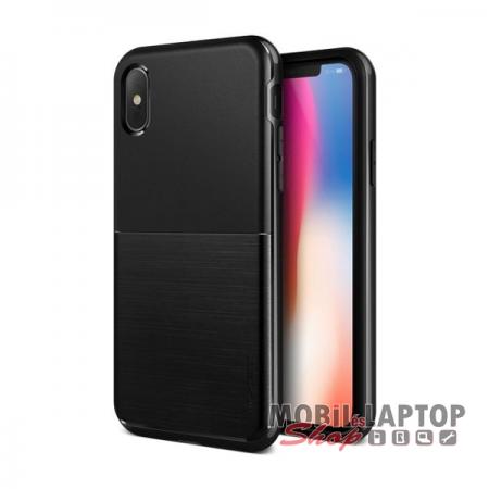 Kemény hátlap Apple iPhone X. / XS. ( 5,8" ) High Pro Shield metál fekete VERUS